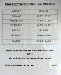power cut schedule 629